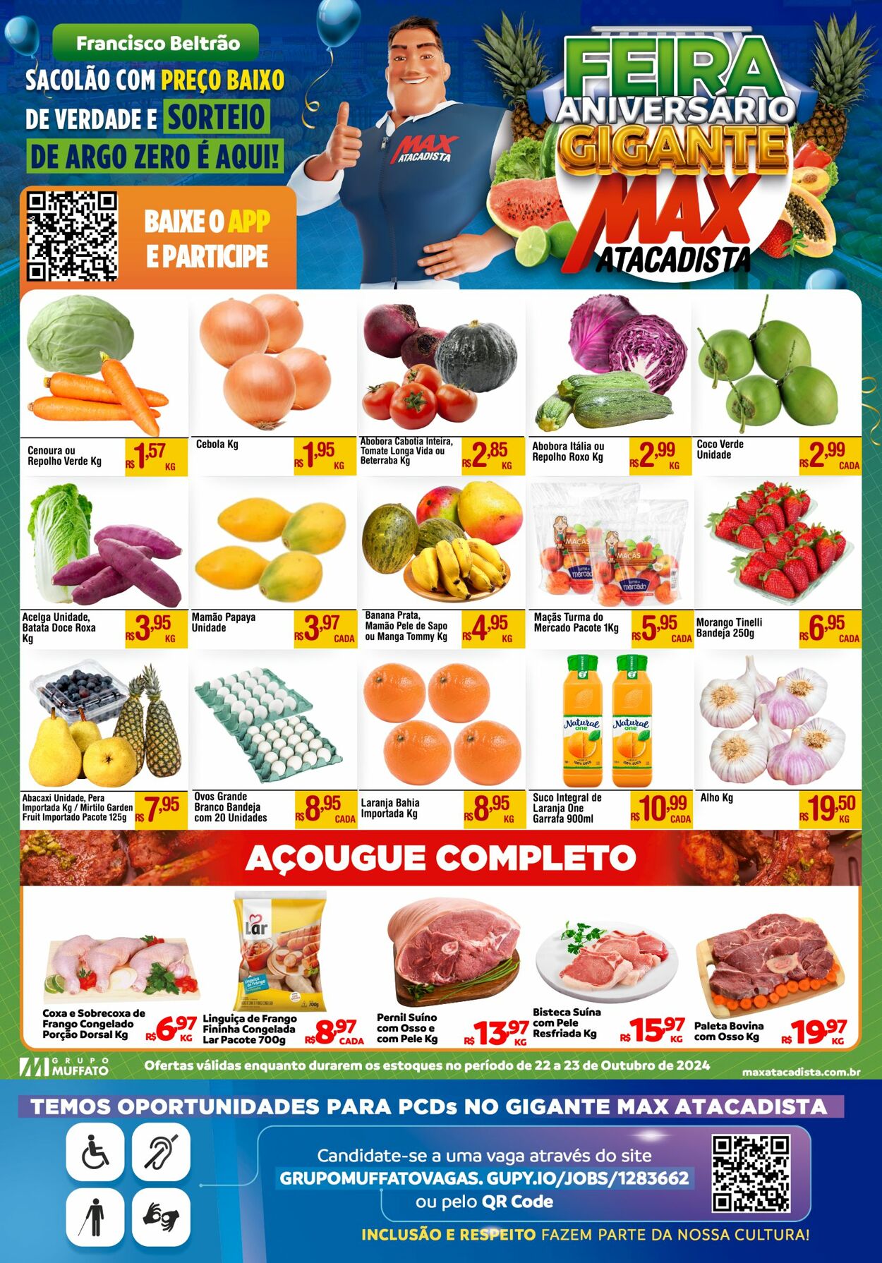 Folheto Max Atacadista 21.10.2024 - 26.10.2024