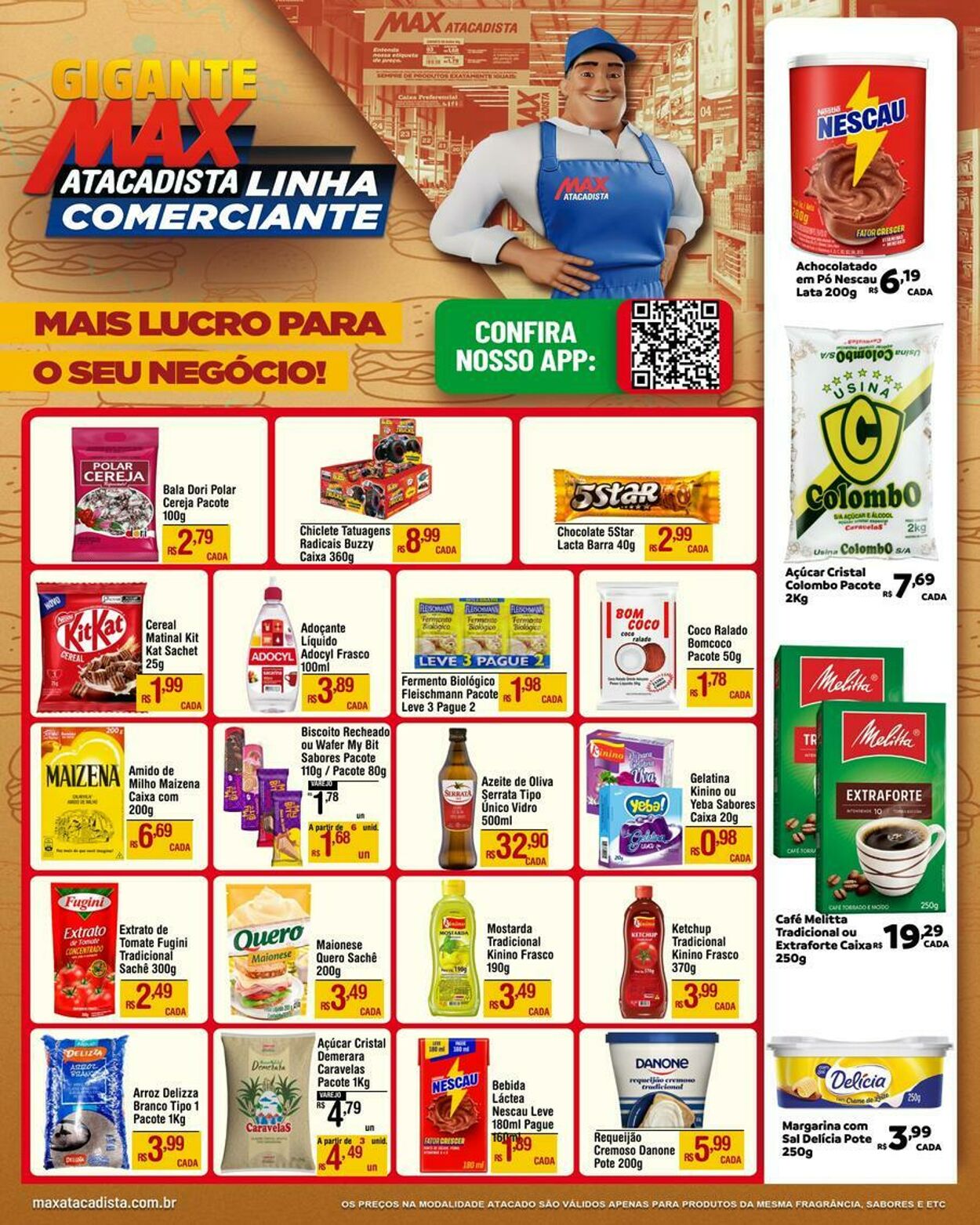 Folheto Max Atacadista 04.08.2025 - 09.08.2025