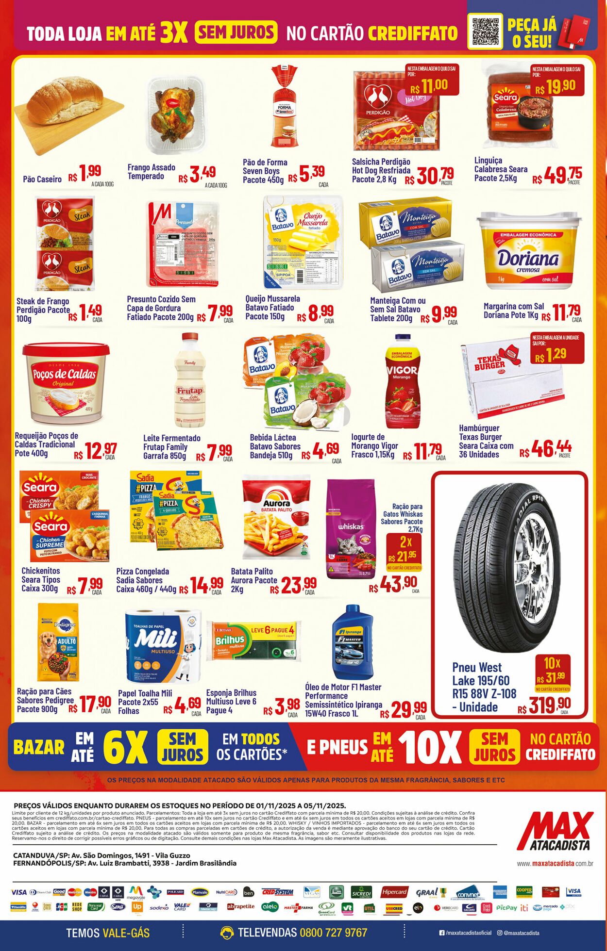 Folheto Max Atacadista 27.10.2025 - 01.11.2025