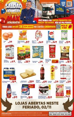 Folheto Max Atacadista 27.10.2025 - 01.11.2025