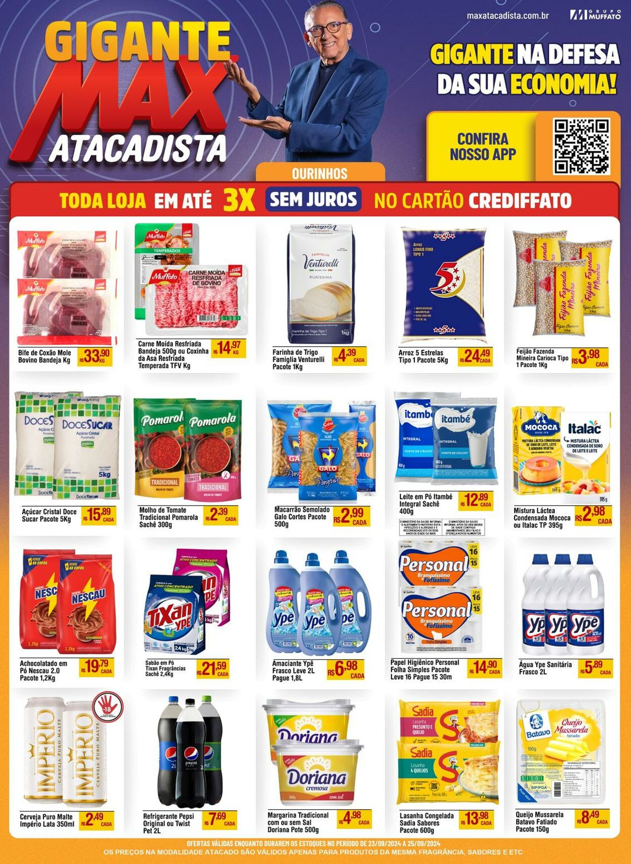 Folheto Max Atacadista 23.09.2024 - 28.09.2024