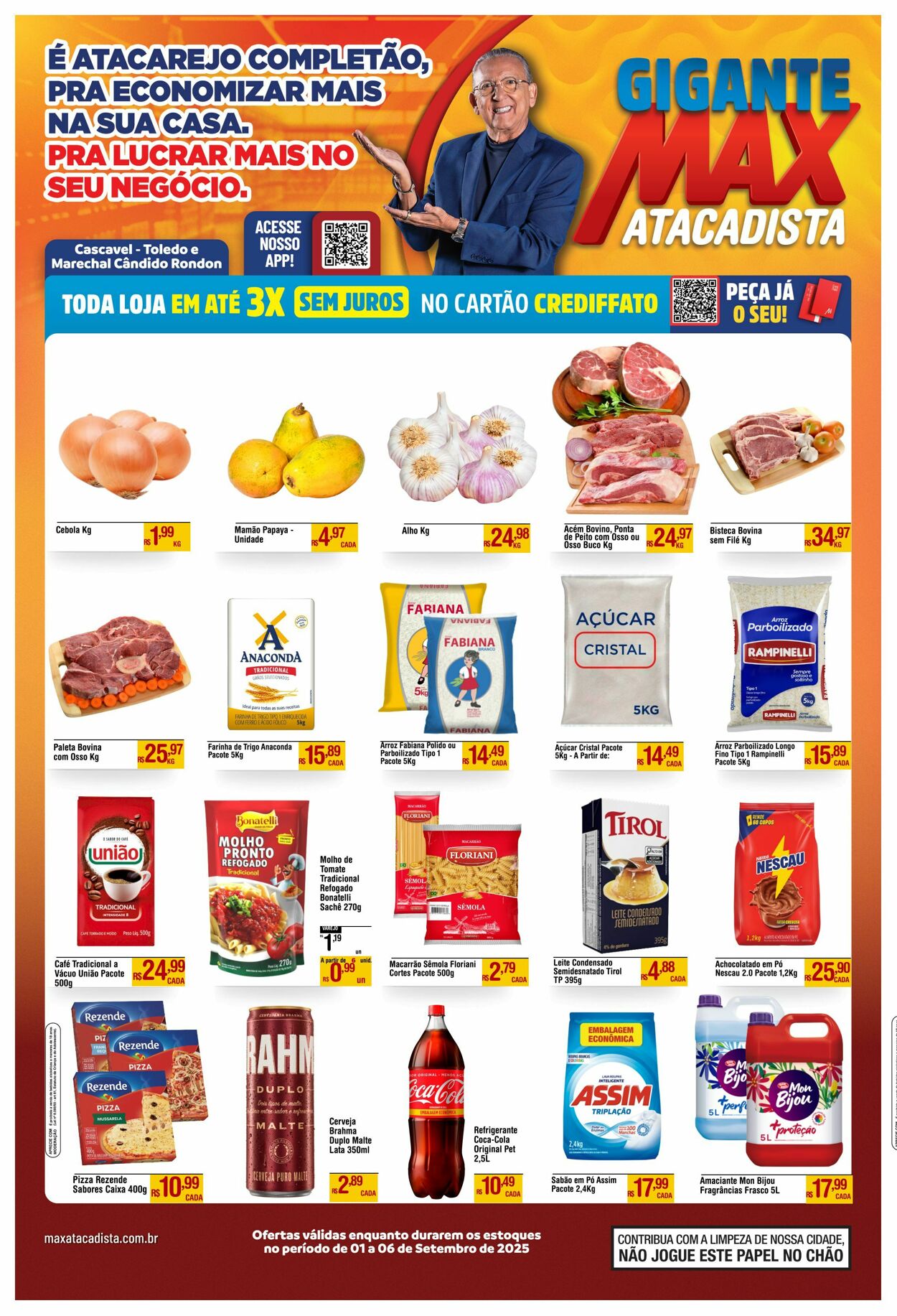 Folheto Max Atacadista 01.09.2025 - 06.09.2025