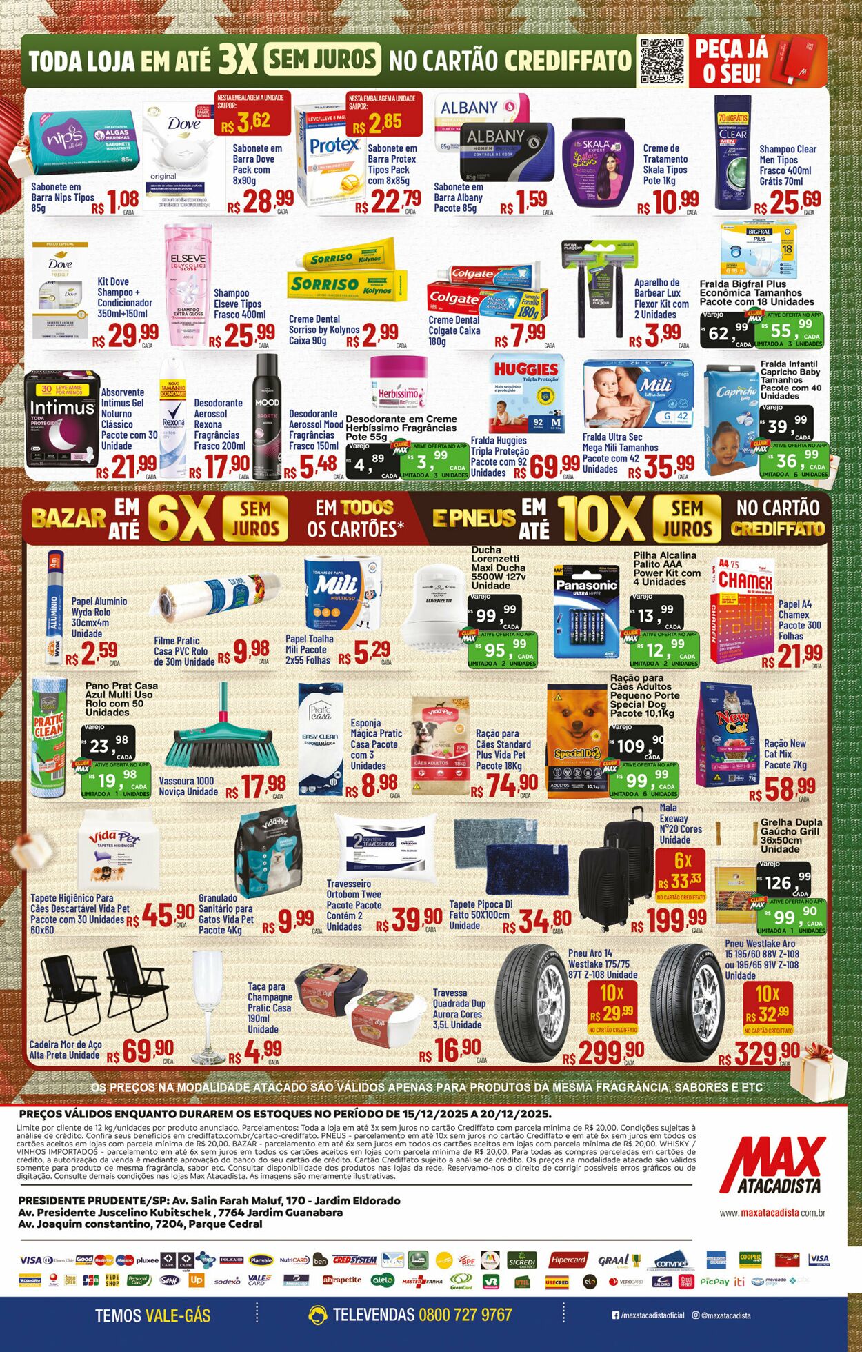 Folheto Max Atacadista 15.12.2025 - 20.12.2025