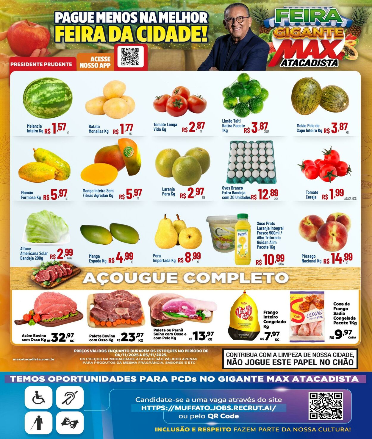 Folheto Max Atacadista 03.11.2025 - 08.11.2025