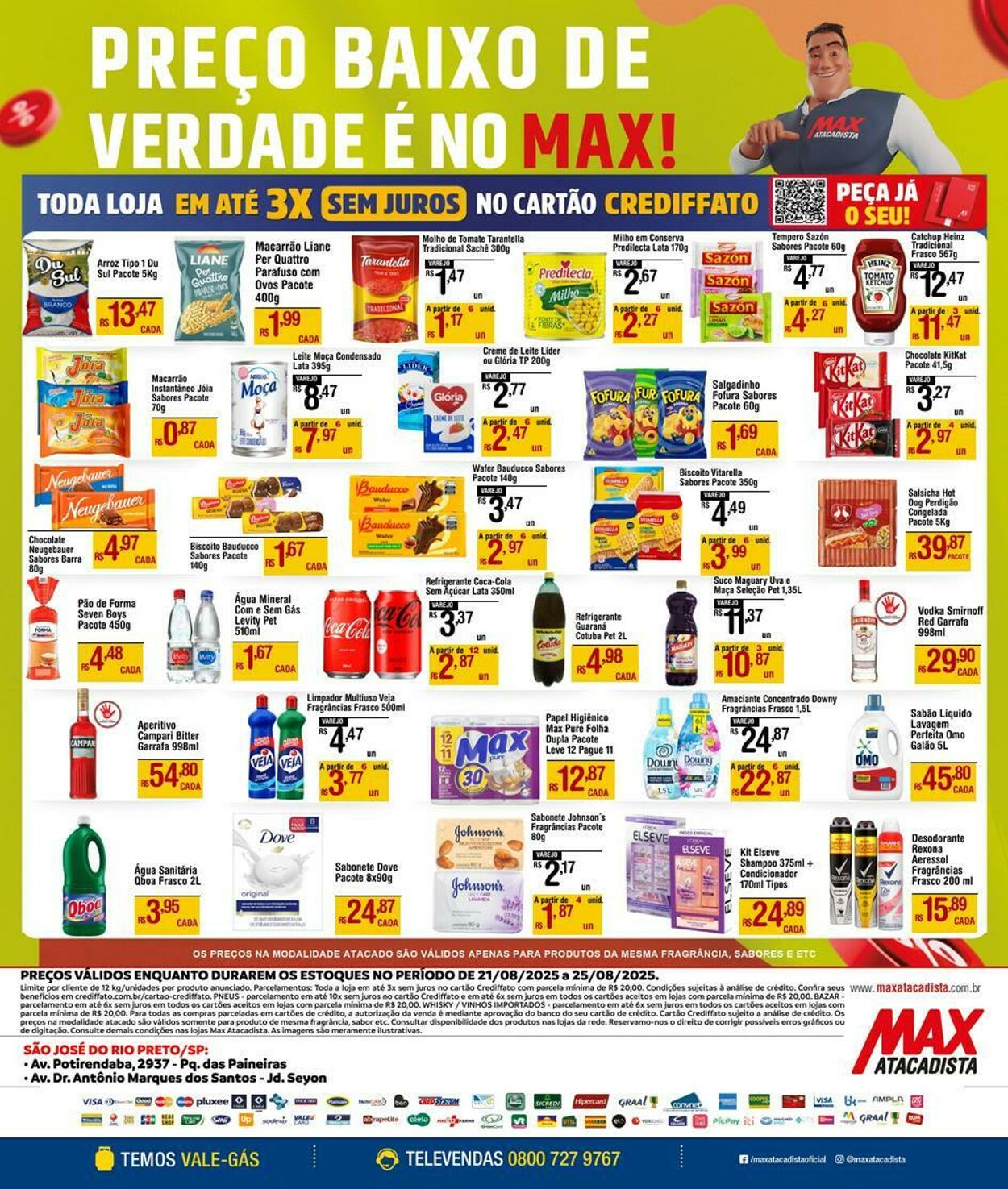 Folheto Max Atacadista 18.08.2025 - 23.08.2025