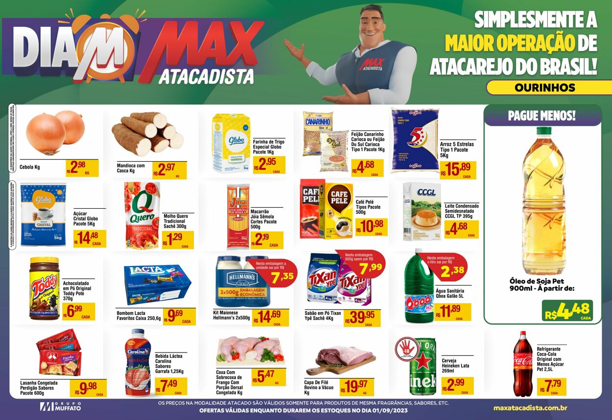 Folheto Max Atacadista 28.08.2023 - 02.09.2023