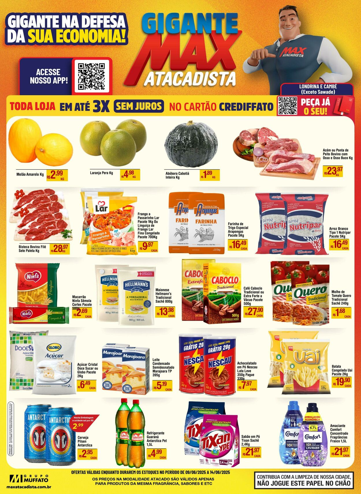 Folheto Max Atacadista 09.06.2025 - 14.06.2025