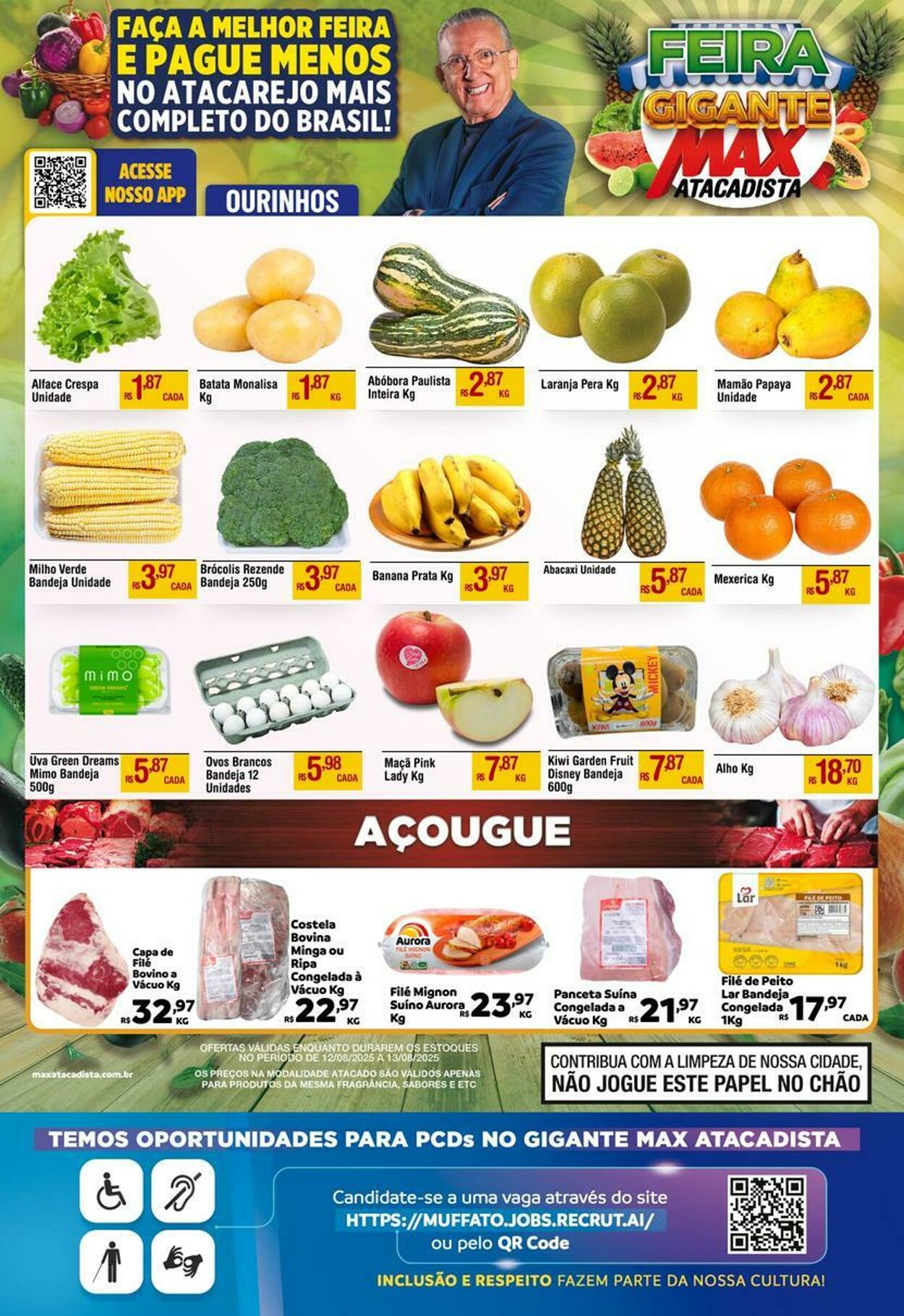Folheto Max Atacadista 11.08.2025 - 16.08.2025