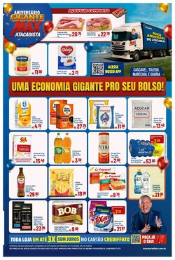 Folheto Max Atacadista 13.10.2025 - 18.10.2025