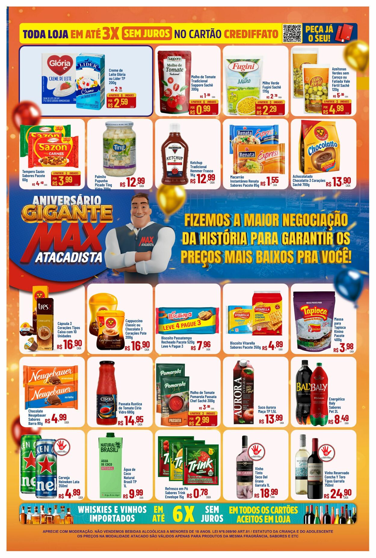 Folheto Max Atacadista 20.10.2025 - 25.10.2025