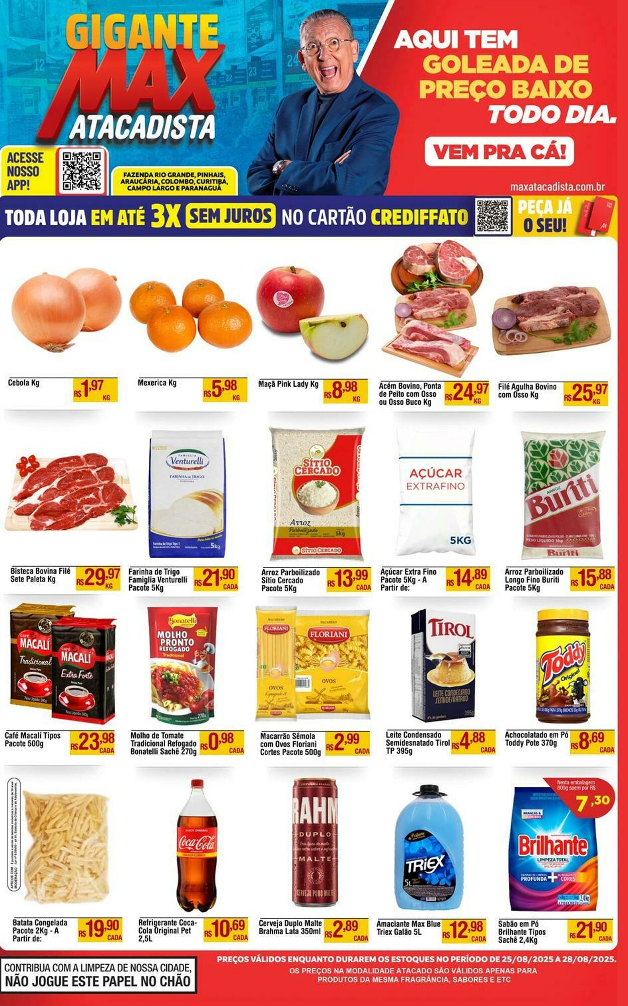 Folheto Max Atacadista 25.08.2025 - 30.08.2025