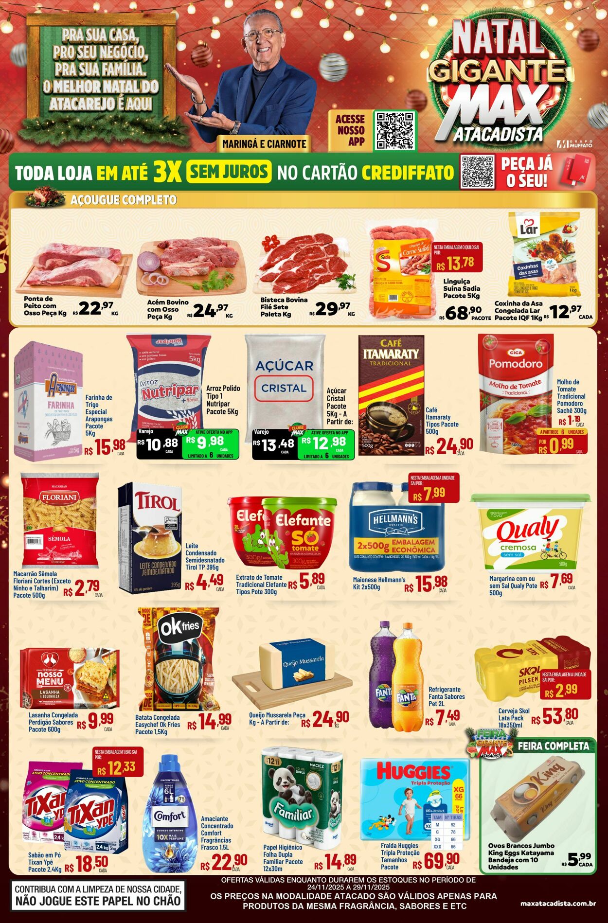 Folheto Max Atacadista 24.11.2025 - 29.11.2025