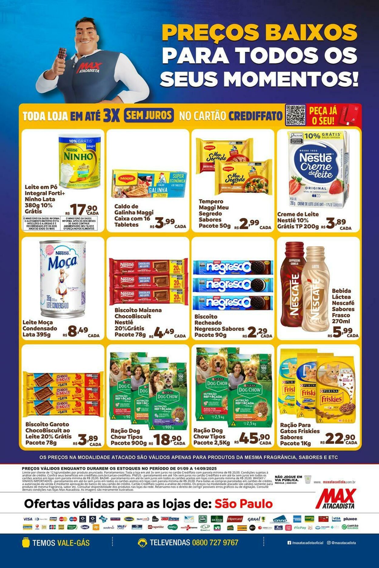Folheto Max Atacadista 01.09.2025 - 06.09.2025