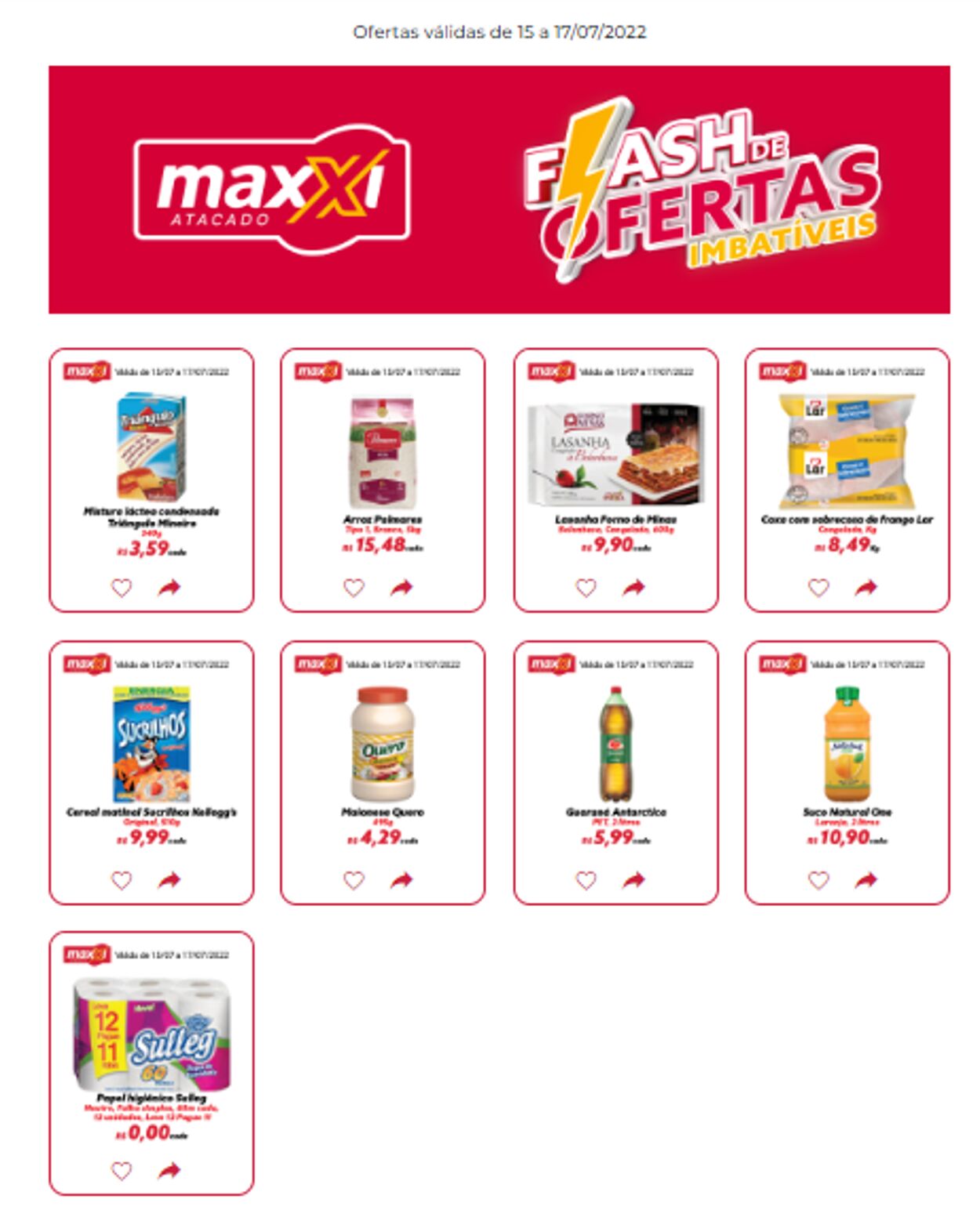 Maxxi Atacado Folheto Promocional - Válido De 15.07 A 17.07 - Página Nº ...