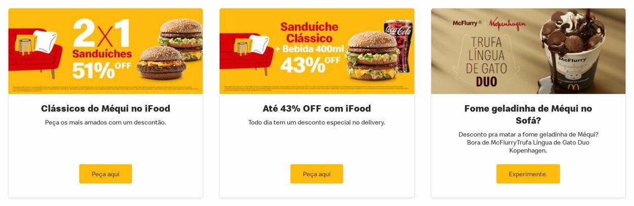 Folheto Mc Donald's 24.04.2023 - 03.05.2023