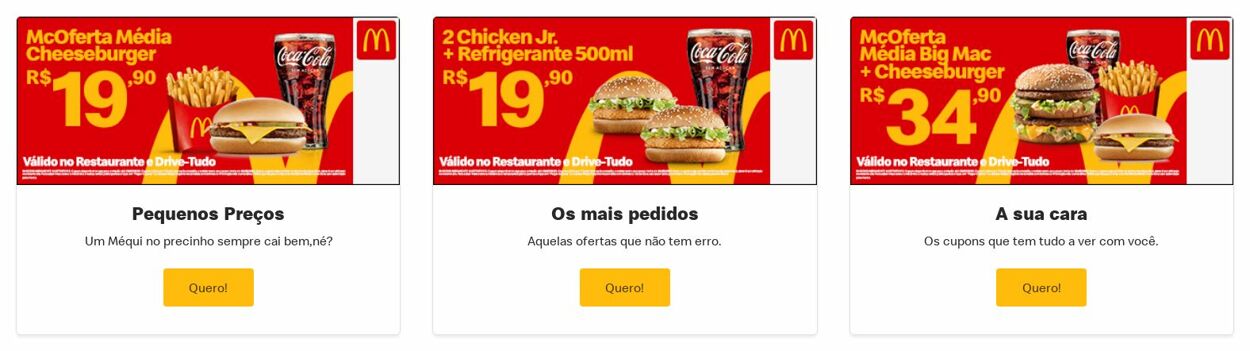 Folheto Mc Donald's 24.04.2023 - 03.05.2023