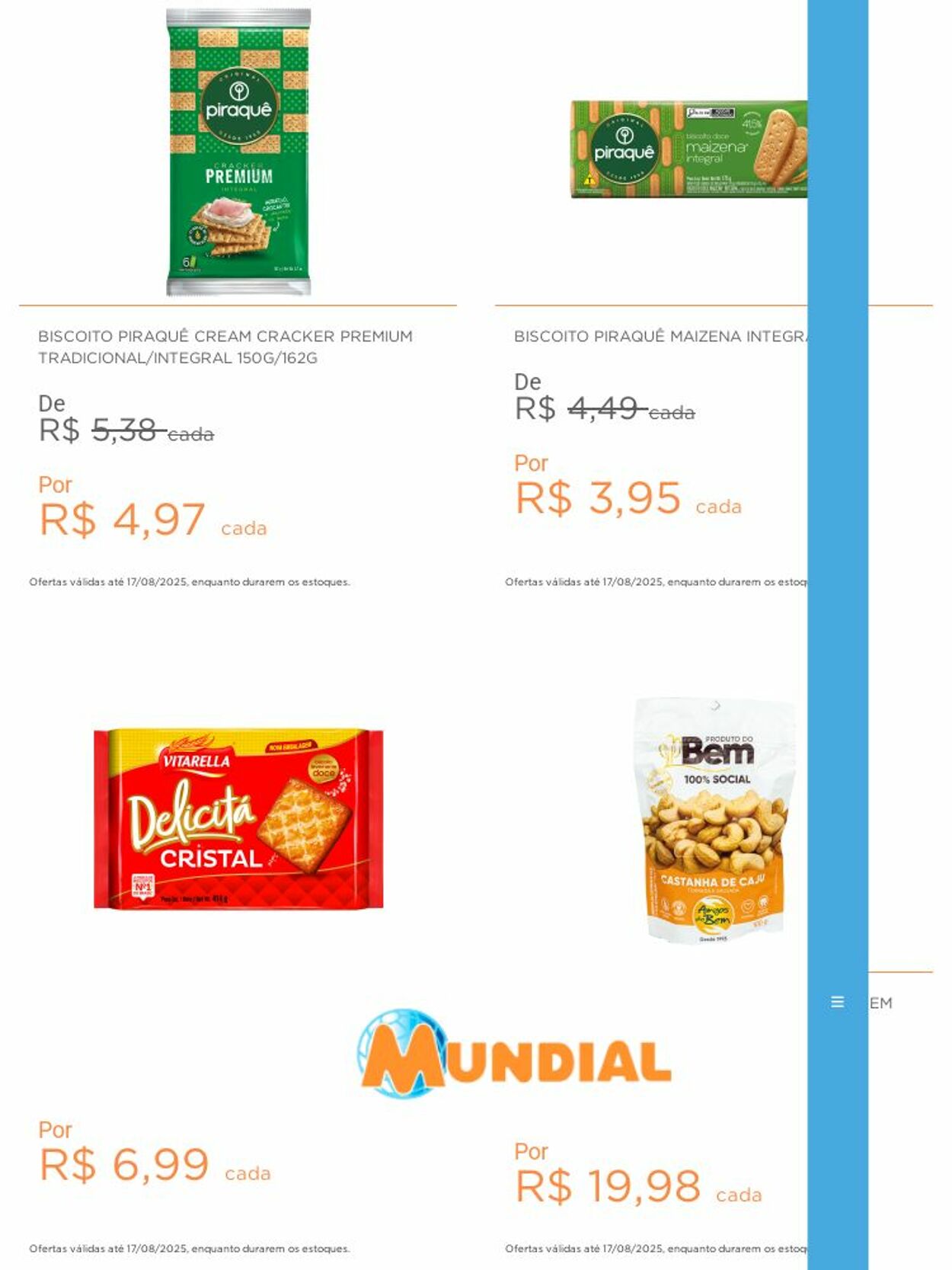 Folheto Mundial 11.08.2025 - 20.08.2025