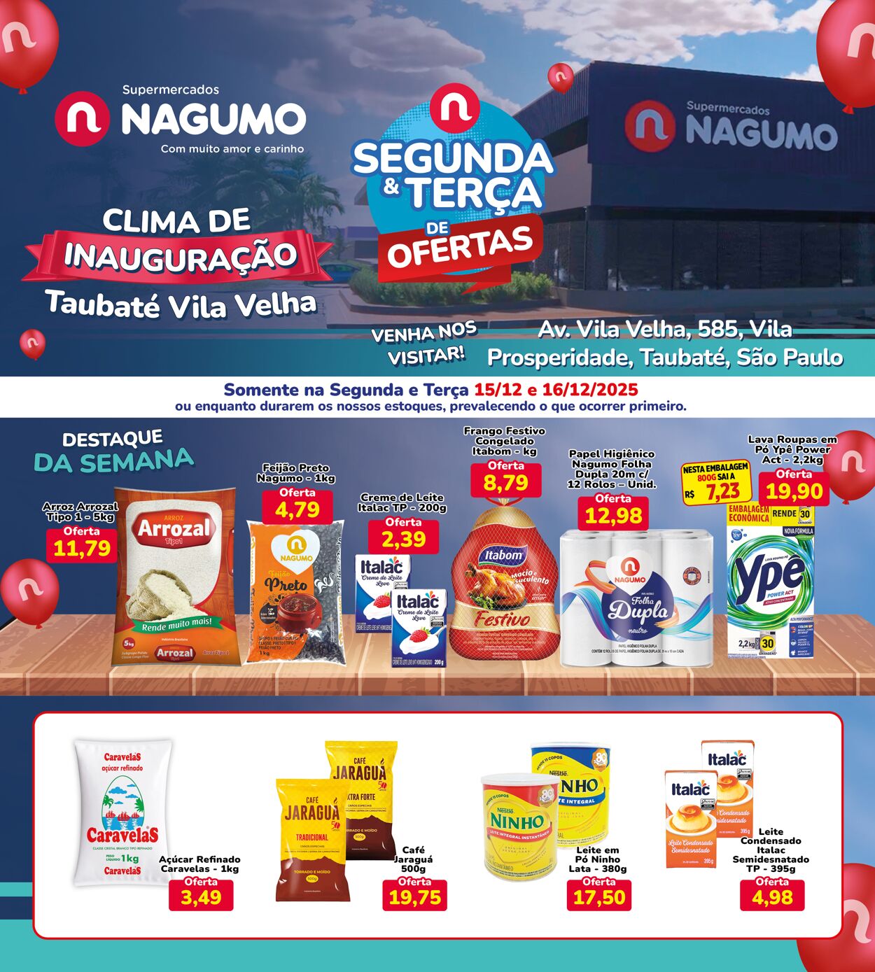 Folheto Nagumo 15.12.2025 - 29.12.2025