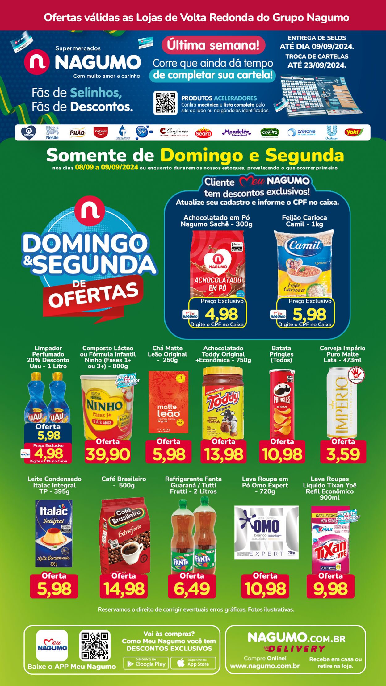 Nagumo Folhetos promocionais