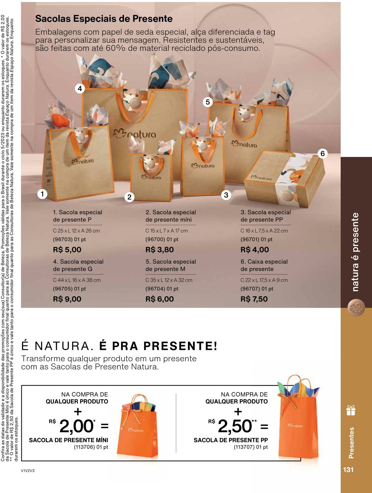 Folheto Natura 01.04.2023 - 21.04.2023
