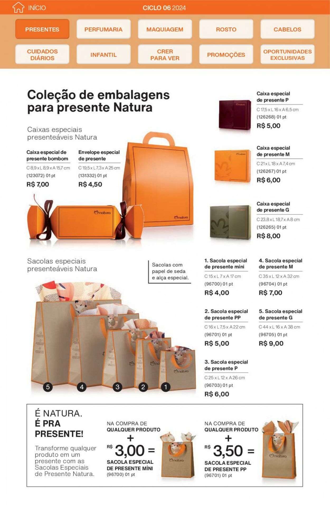 Folheto Natura 08.03.2024 - 05.04.2024