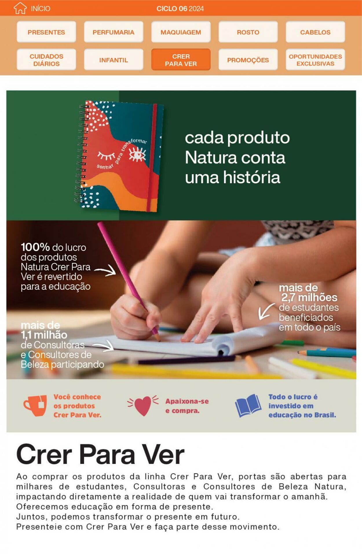 Folheto Natura 08.03.2024 - 05.04.2024