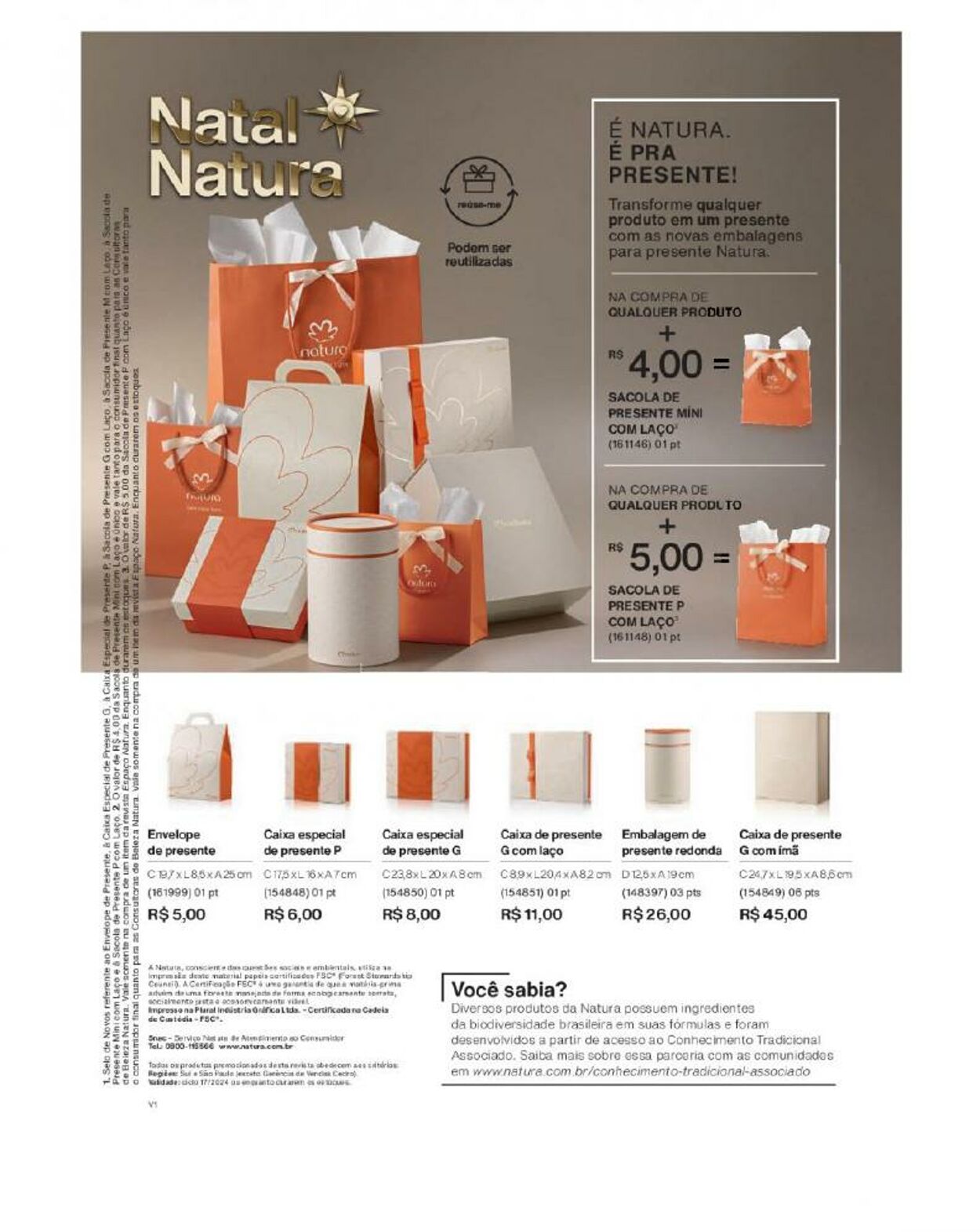 Folheto Natura 10.10.2024 - 07.11.2024