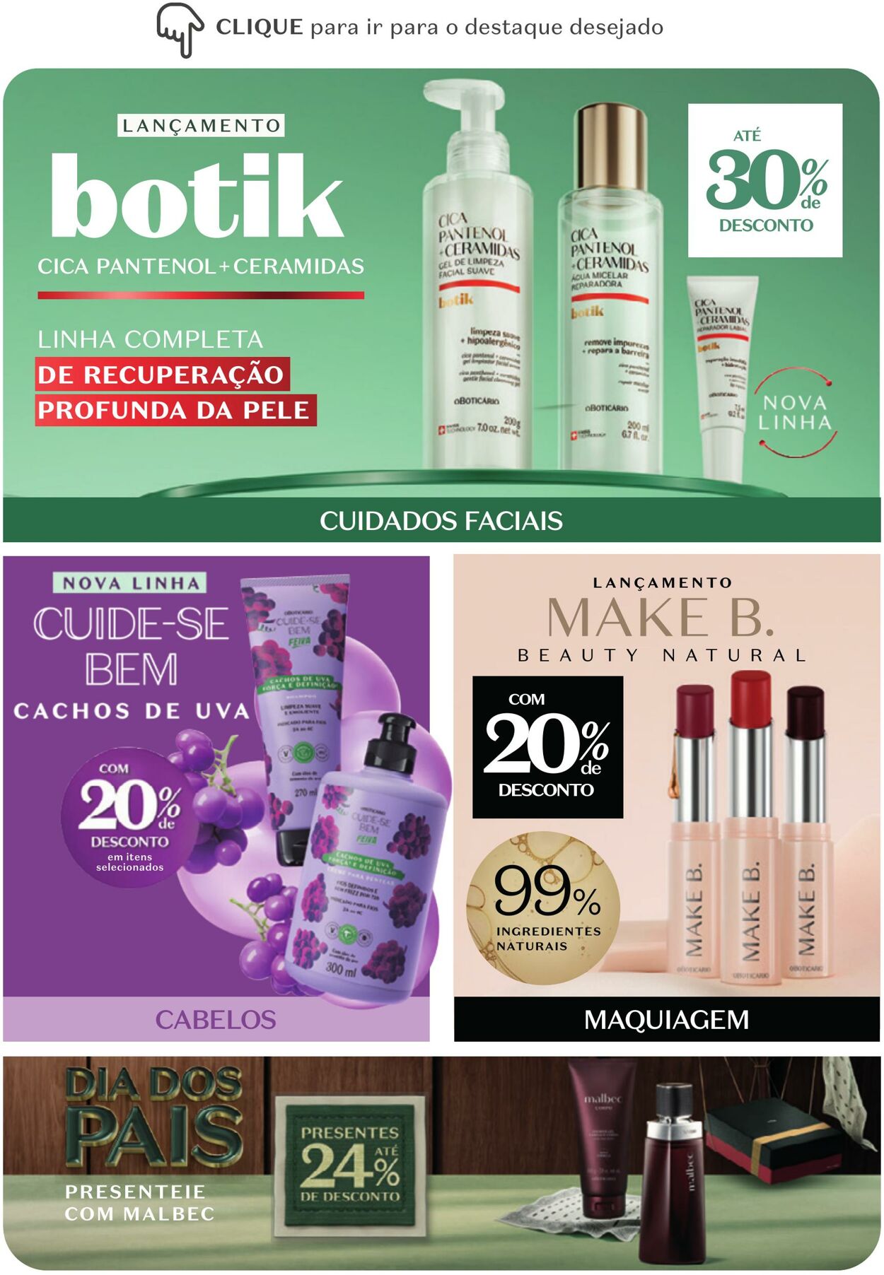 Folheto O Boticario 30.06.2025 - 21.07.2025