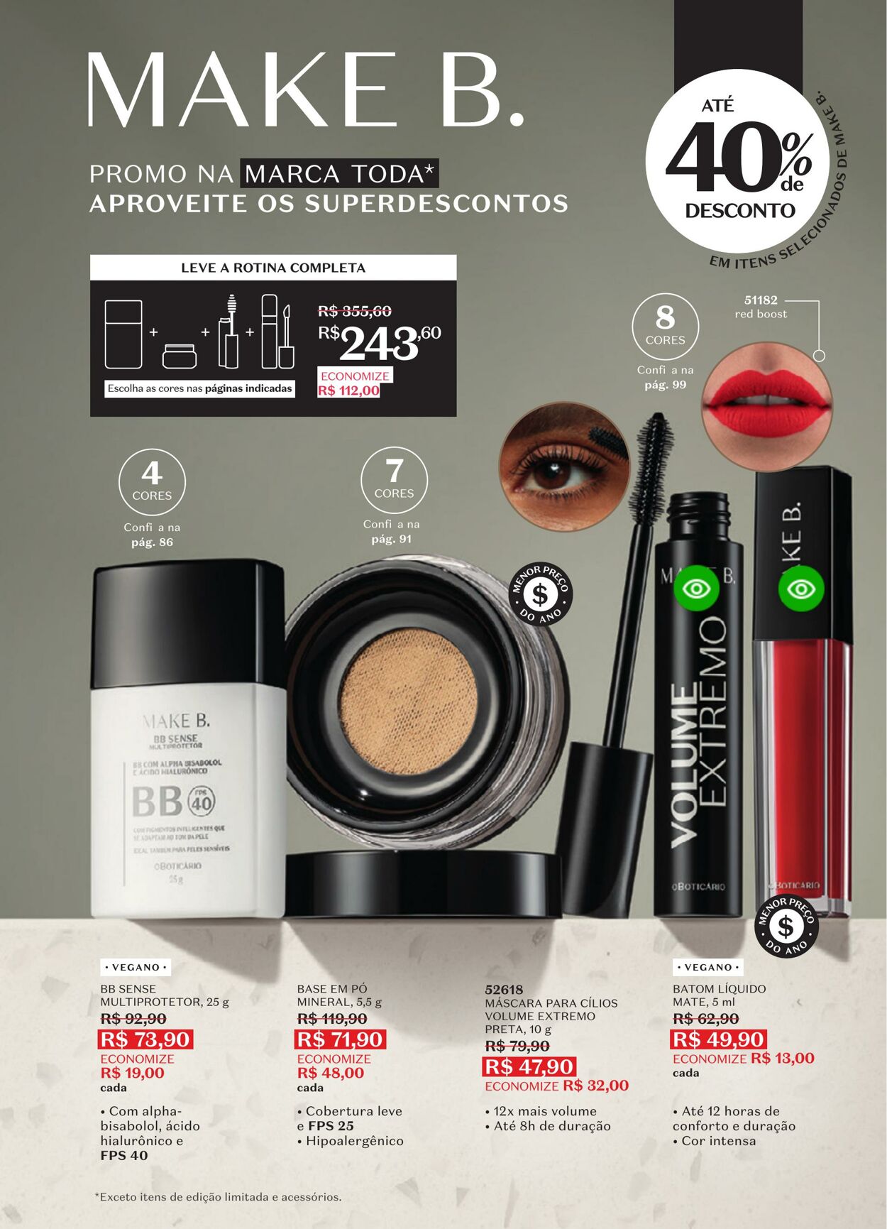 Folheto O Boticario 11.08.2025 - 01.09.2025