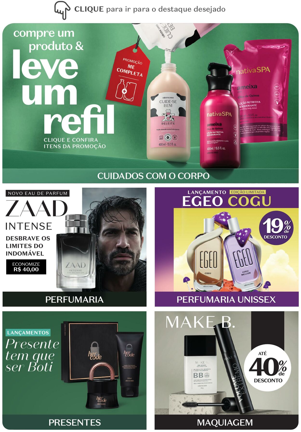 Folheto O Boticario 11.08.2025 - 01.09.2025