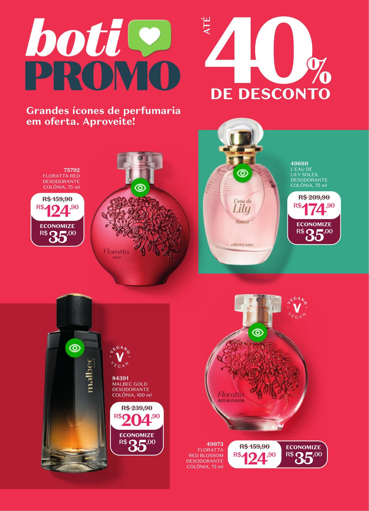Folheto O Boticario 11.08.2025 - 01.09.2025