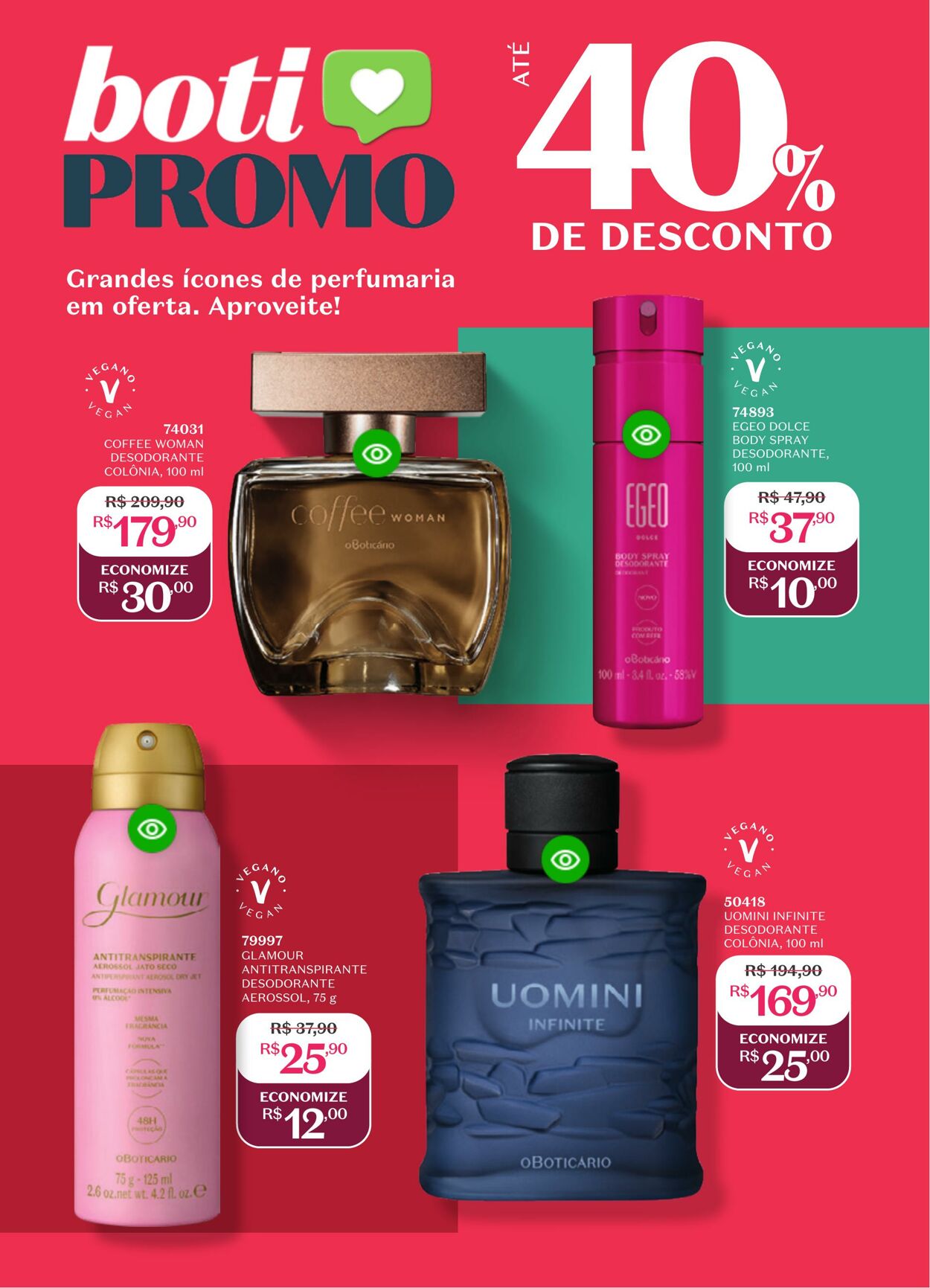 Folheto O Boticario 11.08.2025 - 01.09.2025