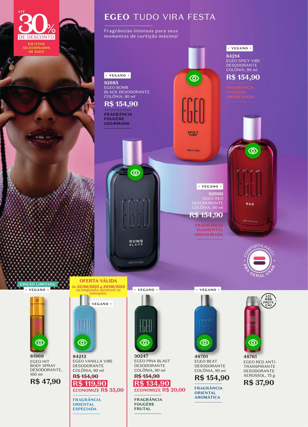 Folheto O Boticario 13.06.2025 - 30.06.2025
