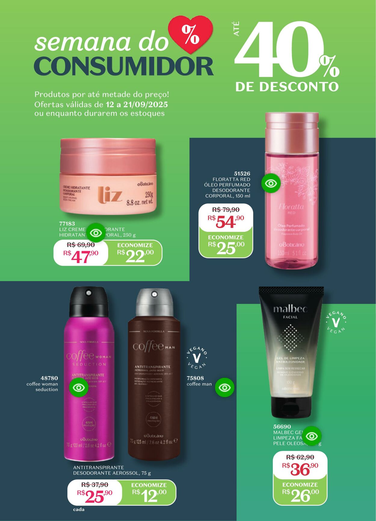 Folheto O Boticario 01.09.2025 - 22.09.2025