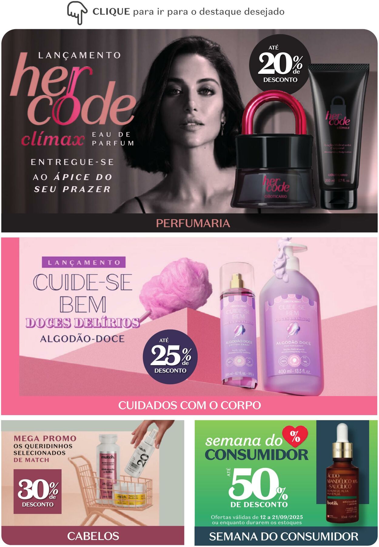 Folheto O Boticario 01.09.2025 - 22.09.2025
