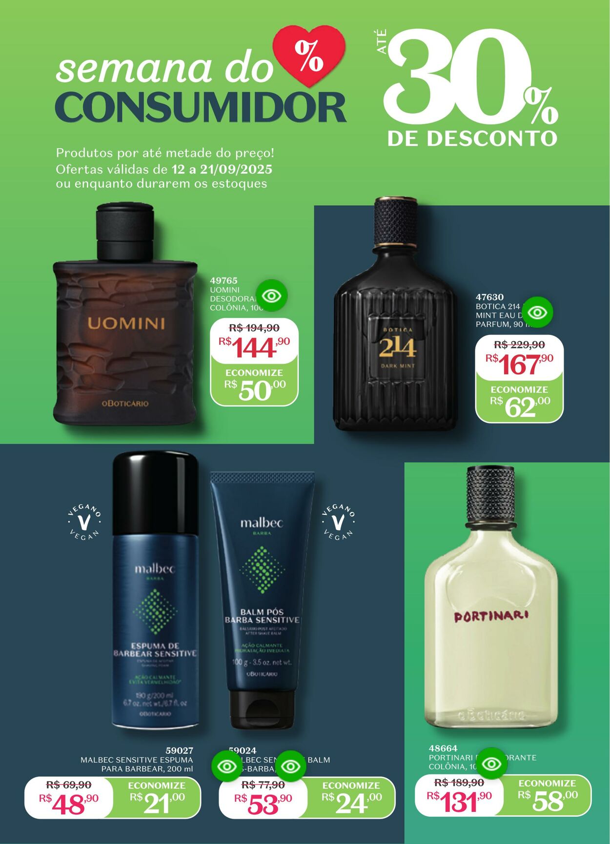 Folheto O Boticario 01.09.2025 - 22.09.2025