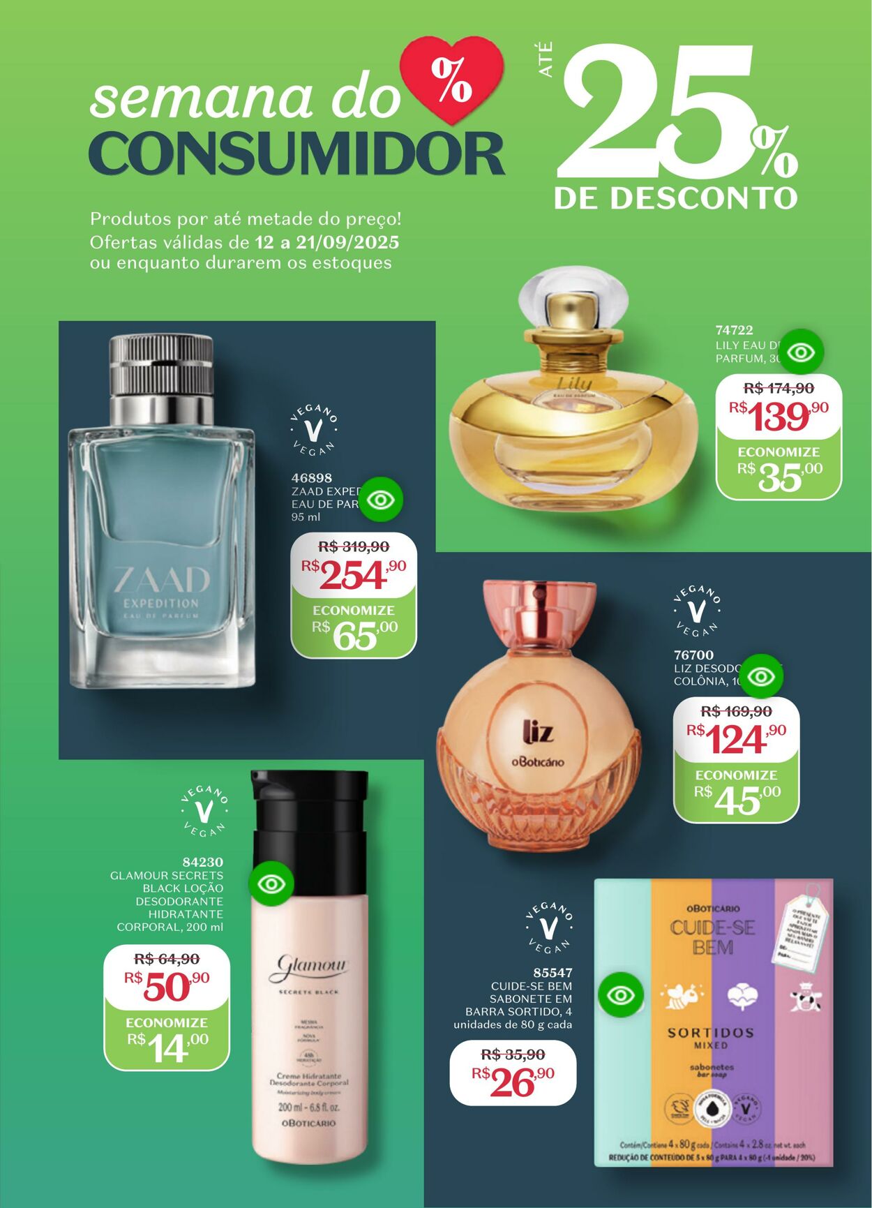 Folheto O Boticario 01.09.2025 - 22.09.2025