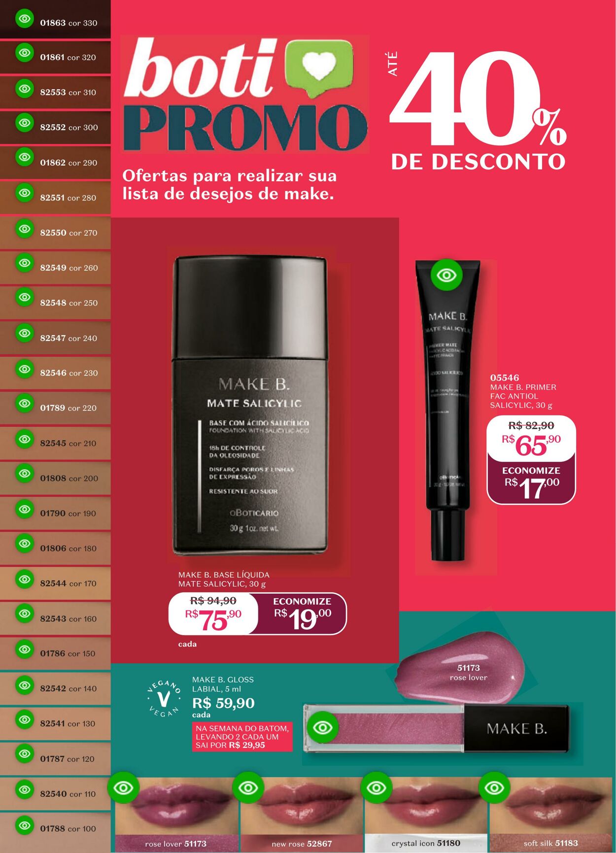 Folheto O Boticario 21.07.2025 - 11.08.2025