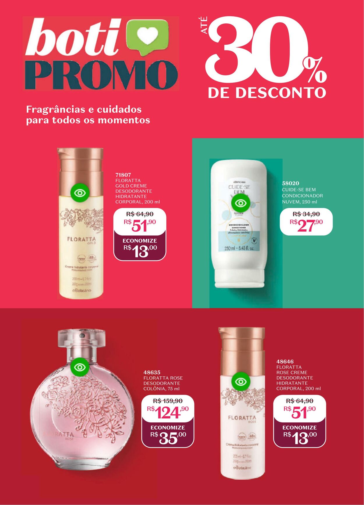 Folheto O Boticario 21.07.2025 - 11.08.2025