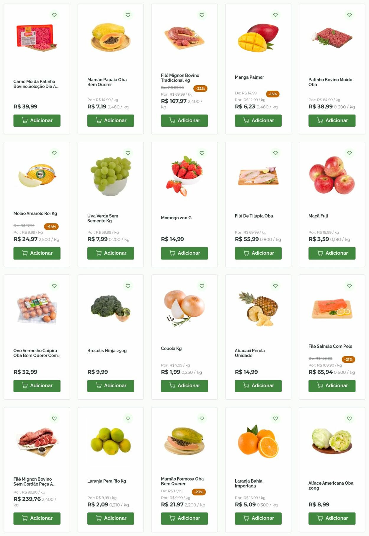 Folheto Oba Hortifruti 12.05.2025 - 21.05.2025