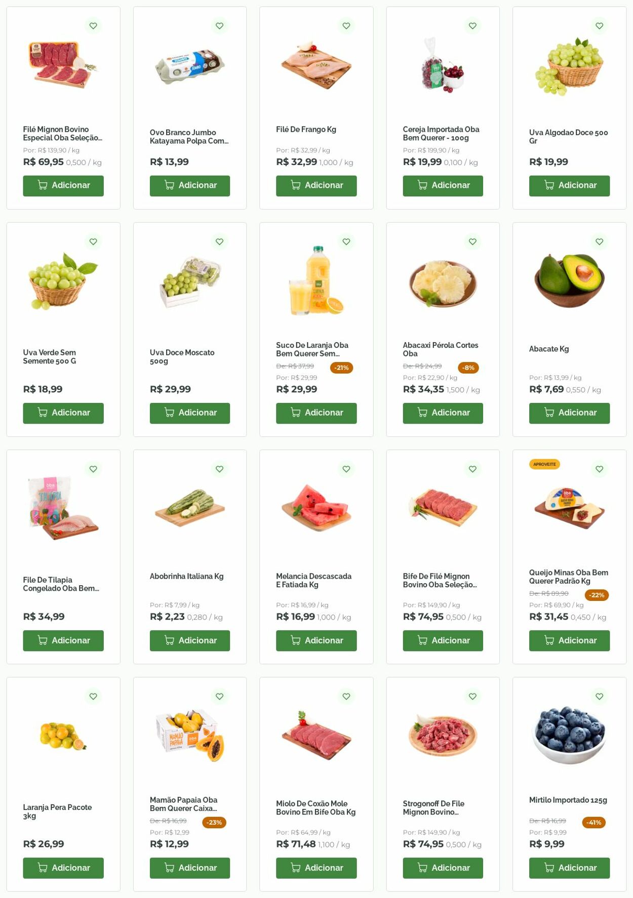 Folheto Oba Hortifruti 12.05.2025 - 21.05.2025