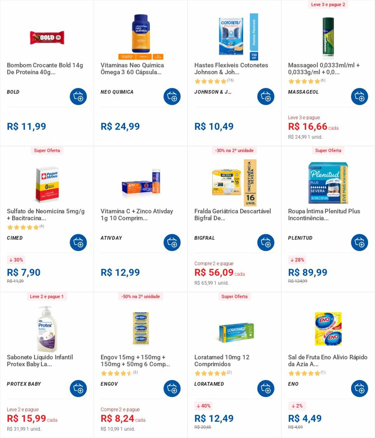 Folheto Farmácias Pague Menos 01.12.2025 - 10.12.2025
