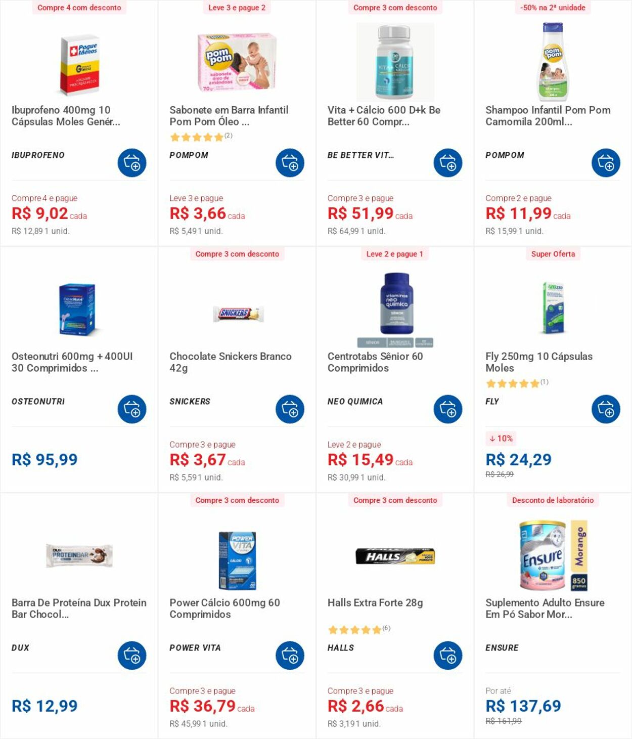 Folheto Farmácias Pague Menos 15.12.2025 - 24.12.2025