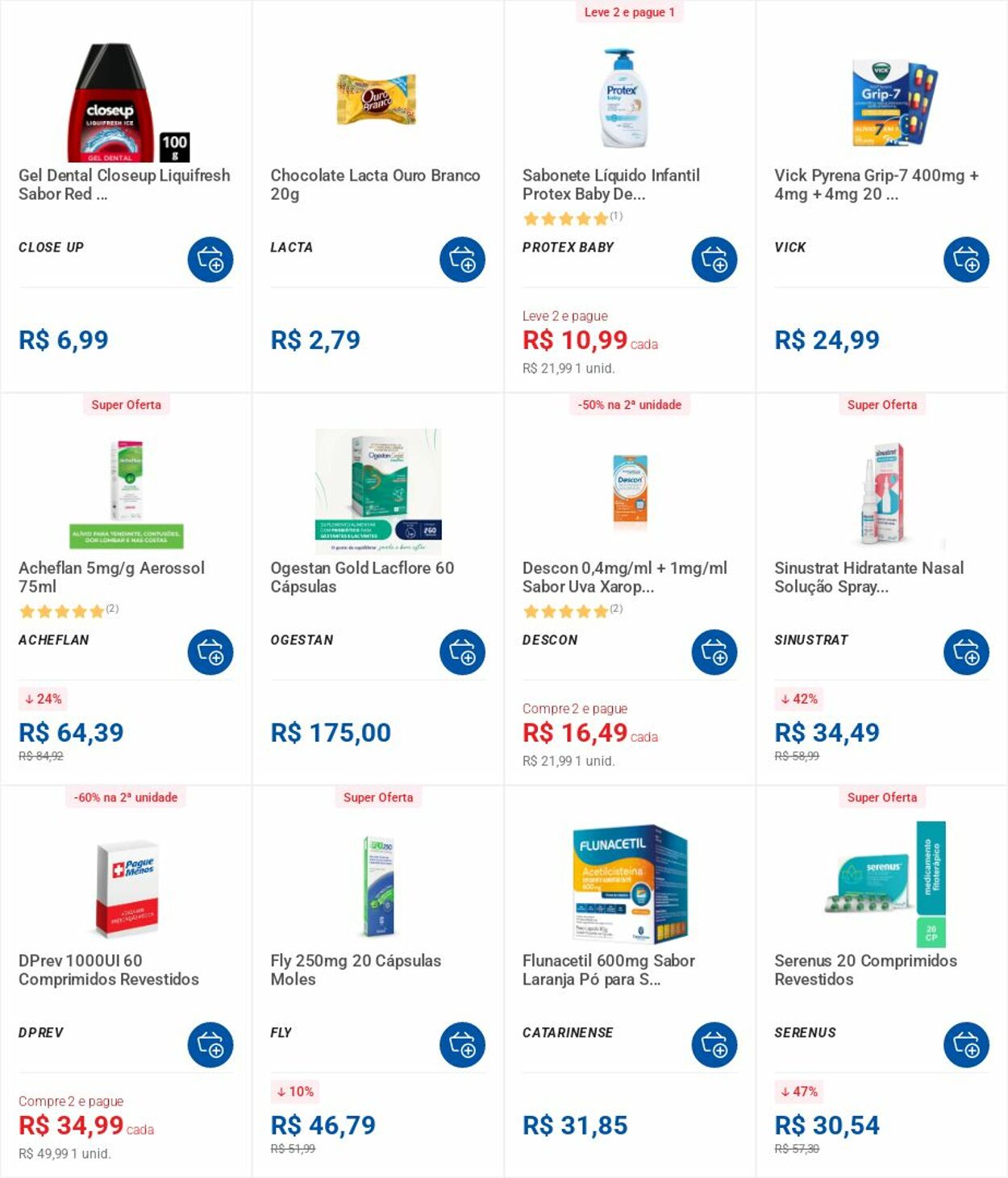 Folheto Farmácias Pague Menos 15.12.2025 - 24.12.2025