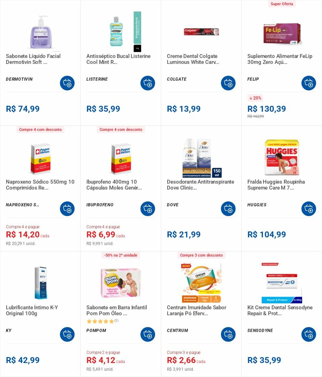Folheto Farmácias Pague Menos 22.12.2025 - 31.12.2025