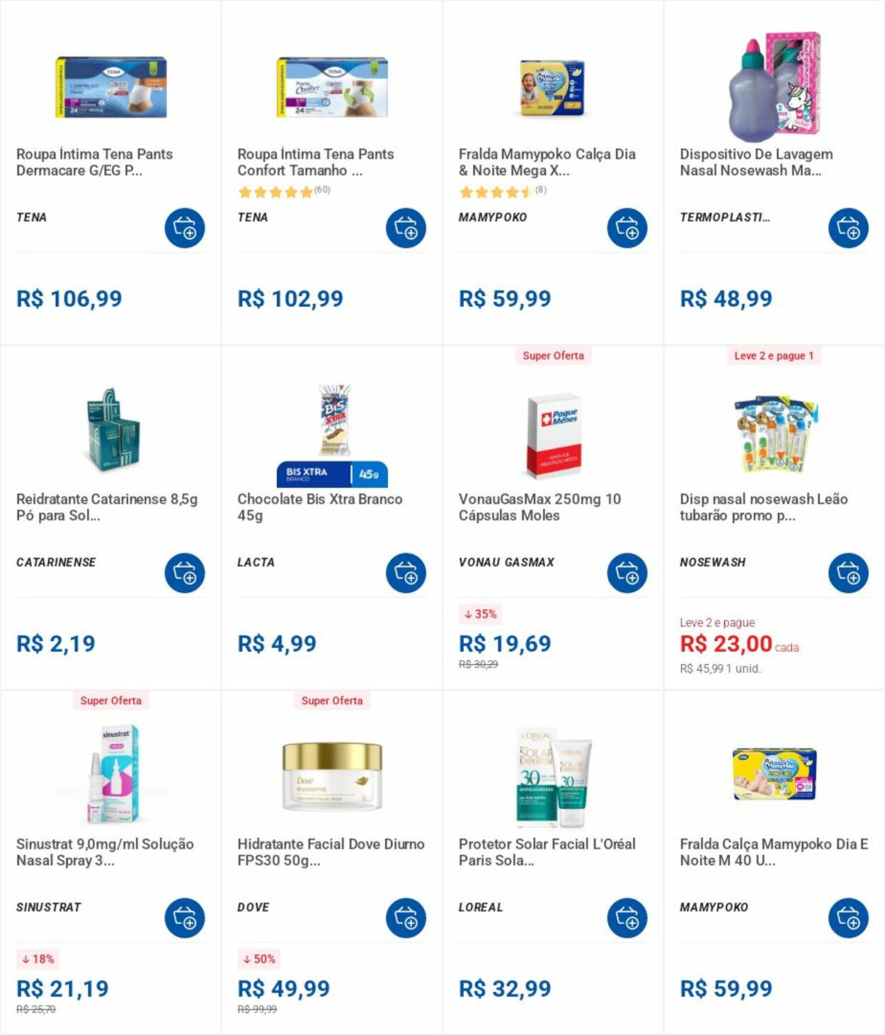 Folheto Farmácias Pague Menos 29.09.2025 - 08.10.2025