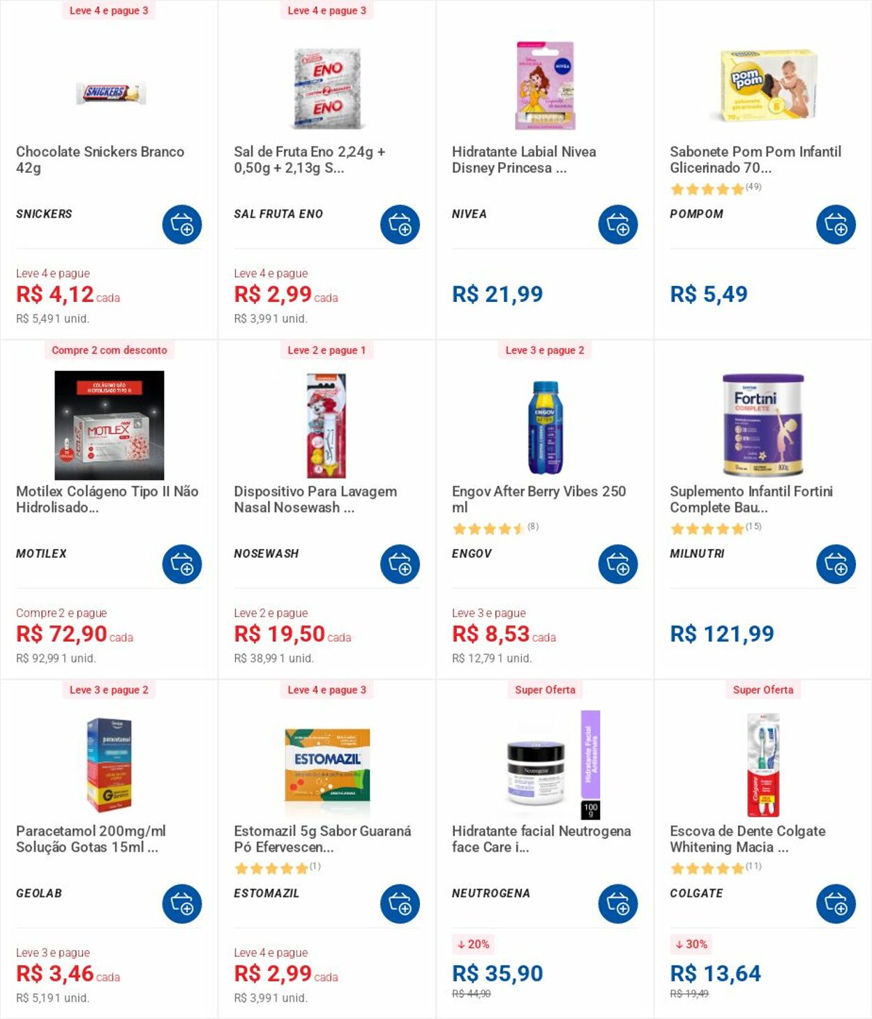 Folheto Farmácias Pague Menos 29.09.2025 - 08.10.2025