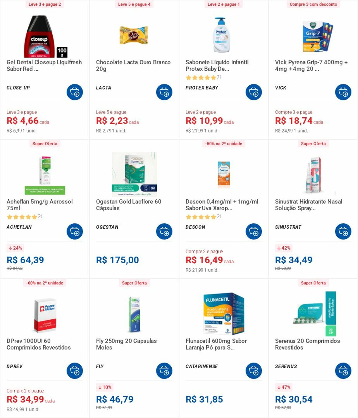 Folheto Farmácias Pague Menos 15.12.2025 - 24.12.2025