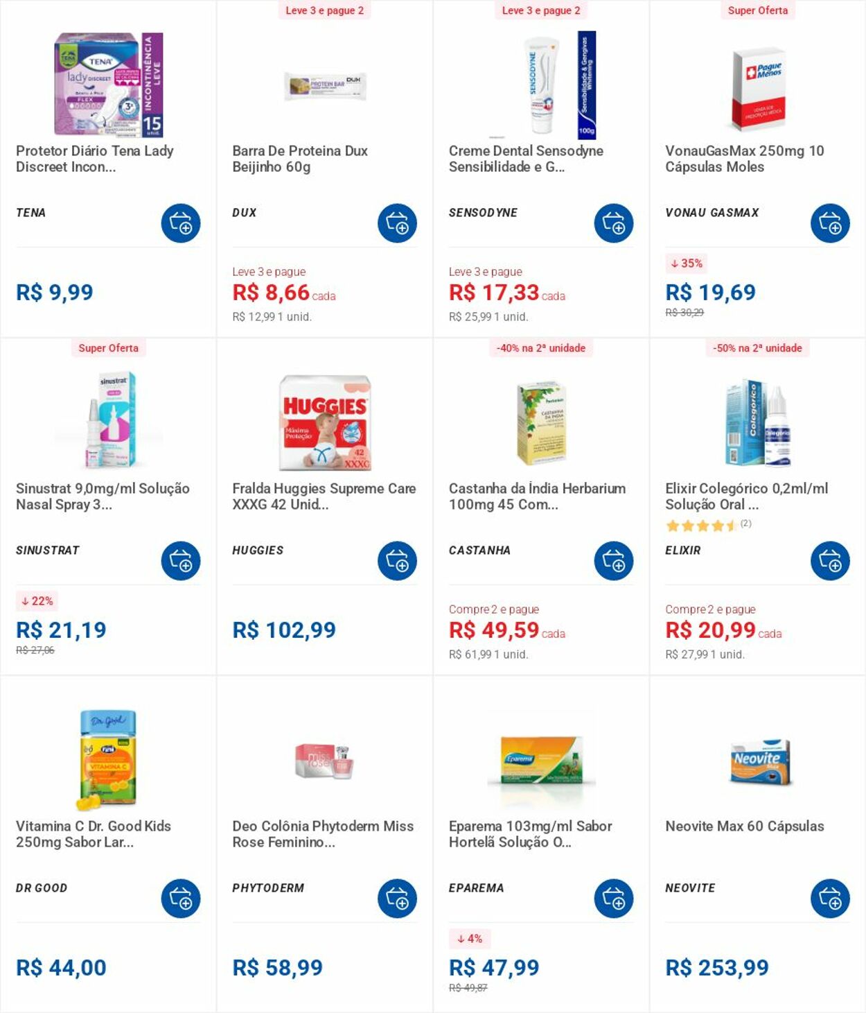 Folheto Farmácias Pague Menos 01.12.2025 - 10.12.2025