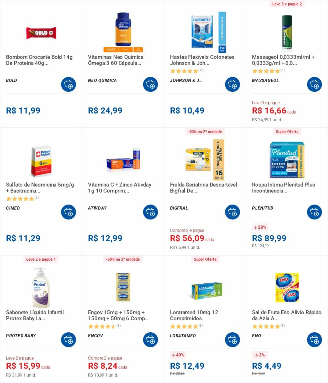Folheto Farmácias Pague Menos 01.12.2025 - 10.12.2025